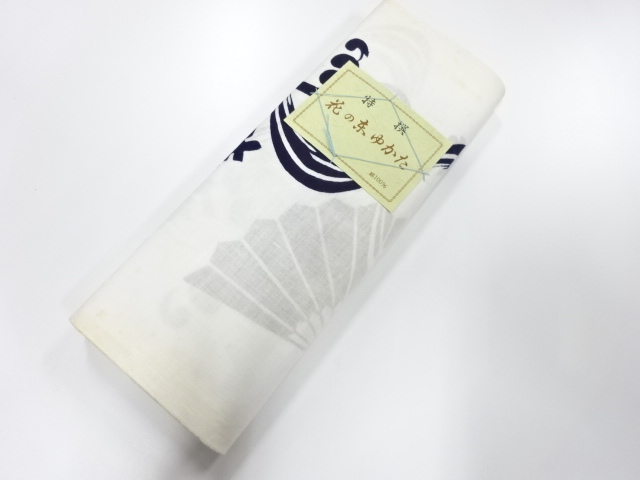 JAPANESE KIMONO / ANTIQUE BOLT FOR YUKATA / COTTON